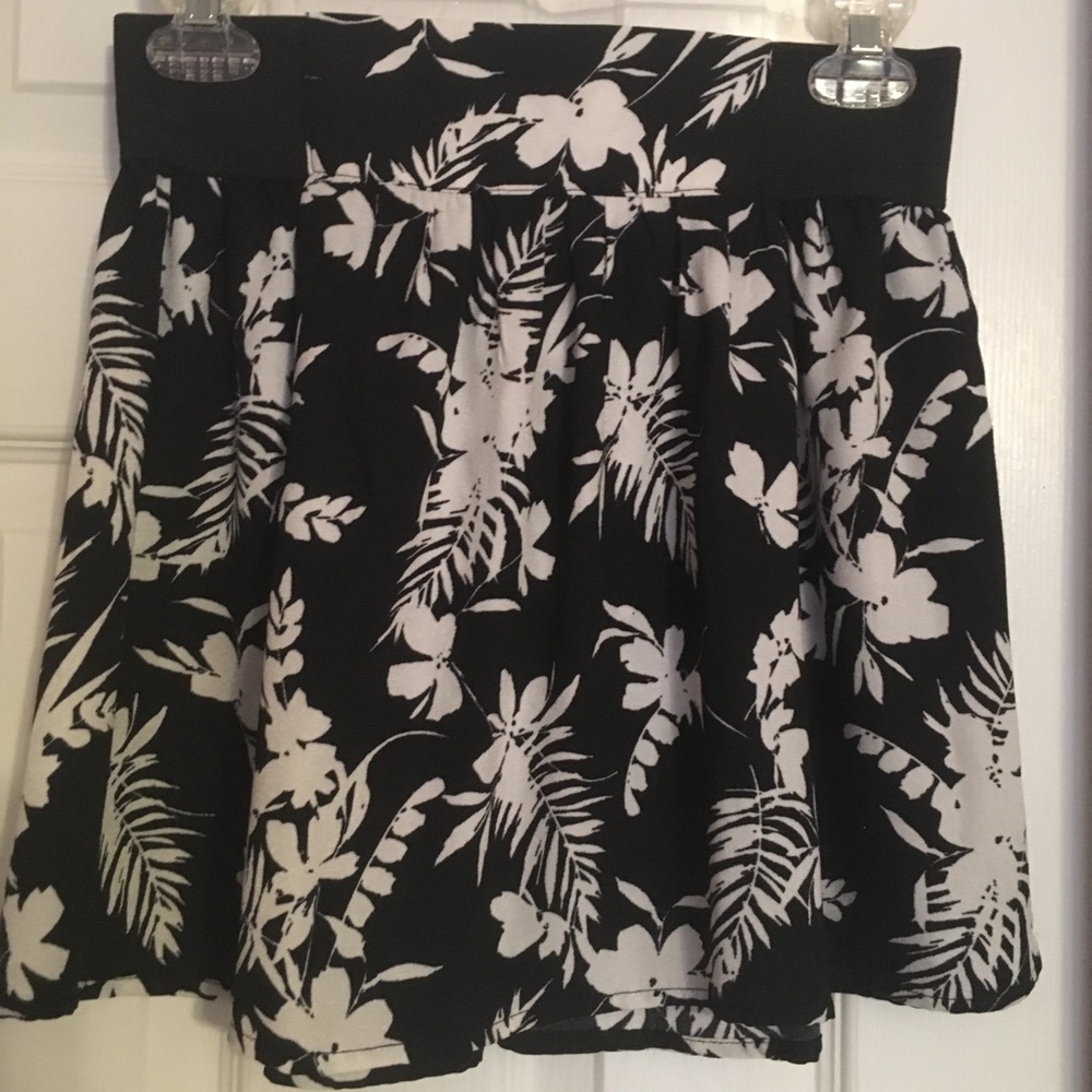 Floral Print Skirt